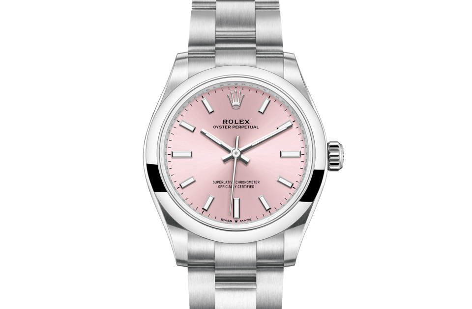 Rolex Oyster Perpetual in Oystersteel m277200-0004 at Reeds Jewelers