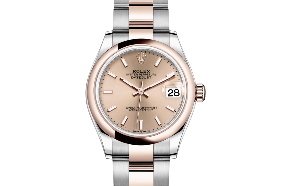 Rolex Datejust in Oystersteel and gold m278241-0009 at Reeds Jewelers