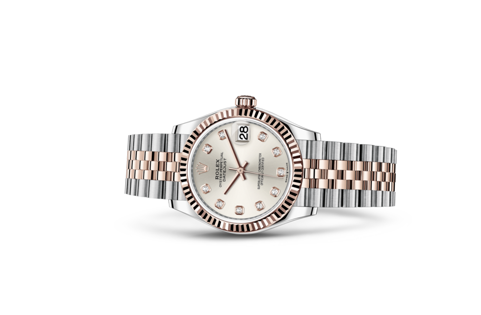 Rolex Datejust in Oystersteel and gold m278271-0016 at Reeds Jewelers