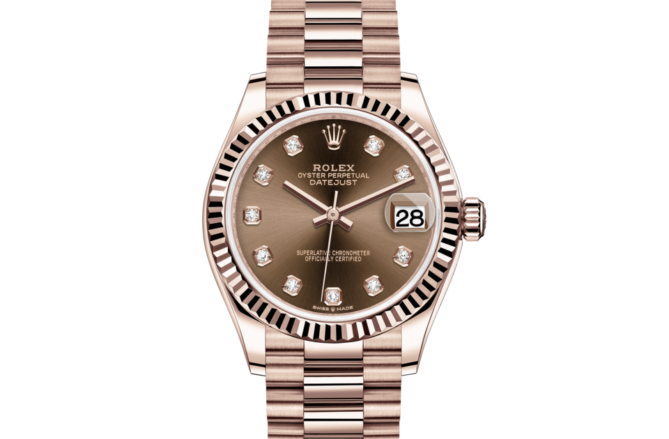 Rolex Datejust in Gold m278275-0010 at Reeds Jewelers