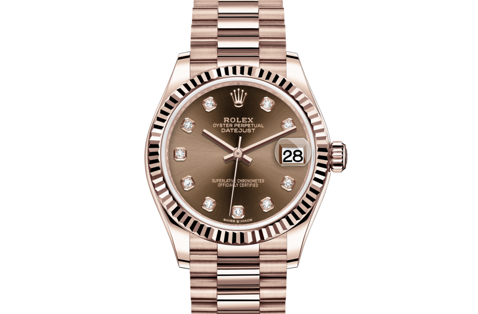 Rolex datejust 31 rose gold hotsell
