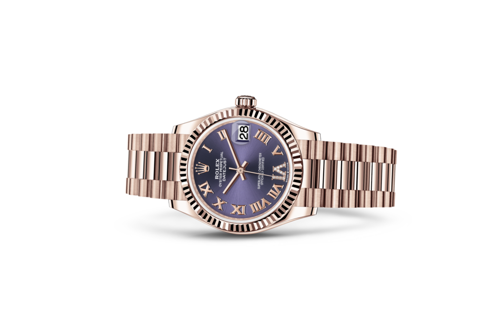 Rolex Datejust in Gold m278275-0029 at Reeds Jewelers