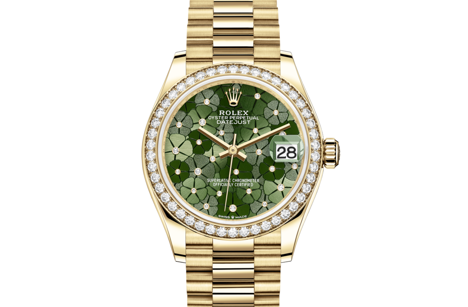 Rolex Datejust in Gold m278288rbr-0038 at Reeds Jewelers