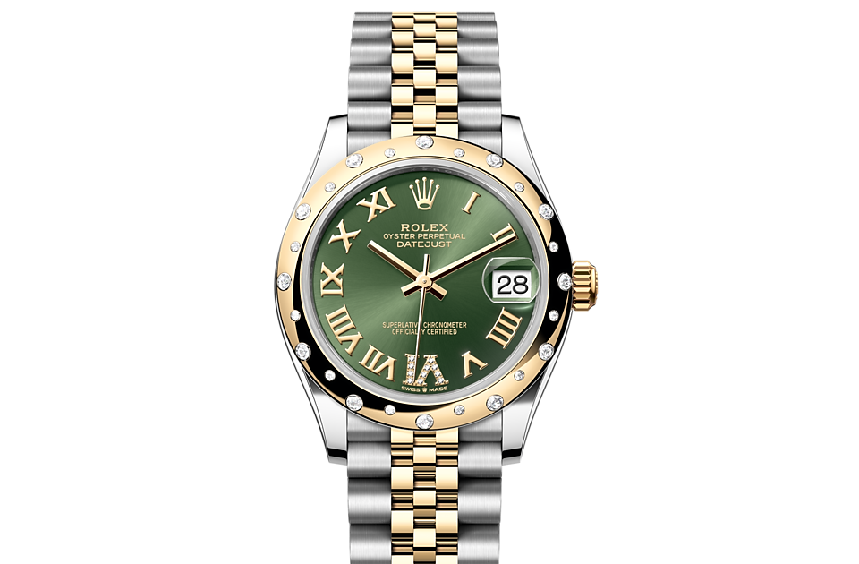 Rolex Datejust in Oystersteel and gold m278343rbr-0016 at Reeds Jewelers