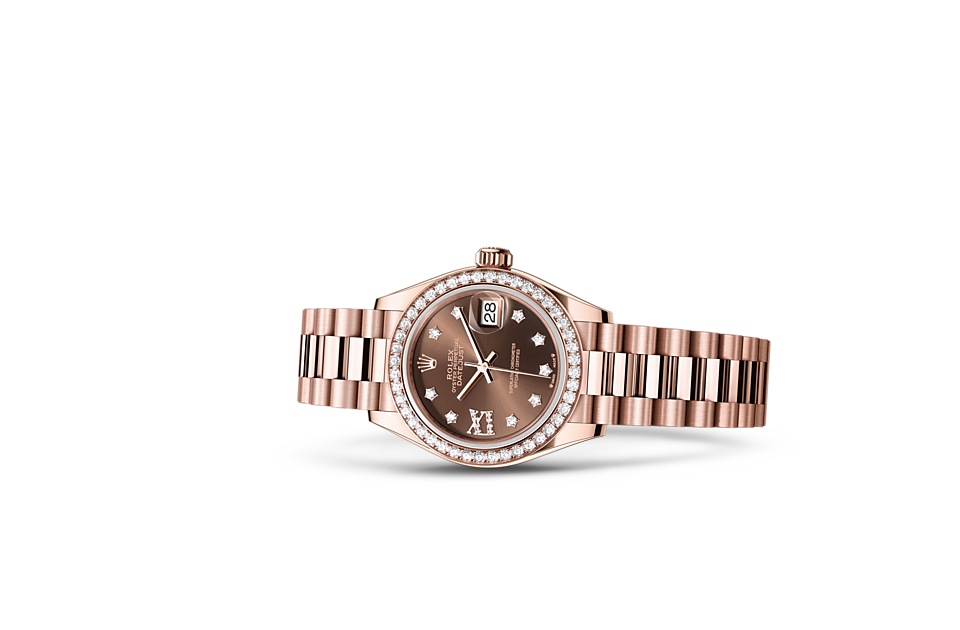 Rolex Lady-Datejust in Gold m279135rbr-0001 at Reeds Jewelers