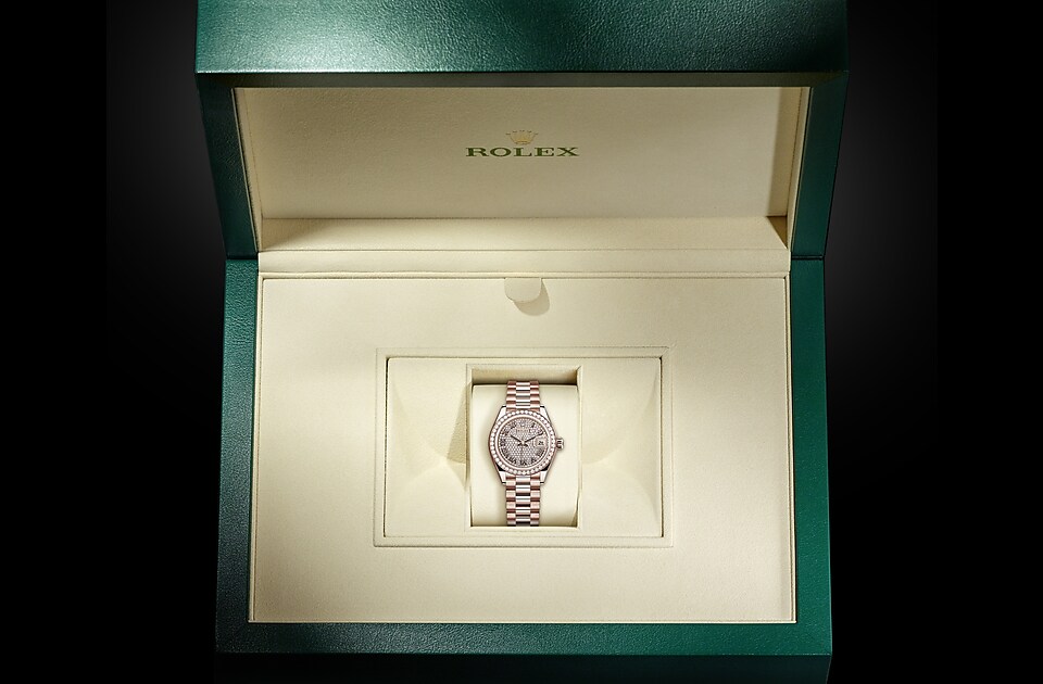 Rolex Lady-Datejust in Gold m279135rbr-0021 at Reeds Jewelers