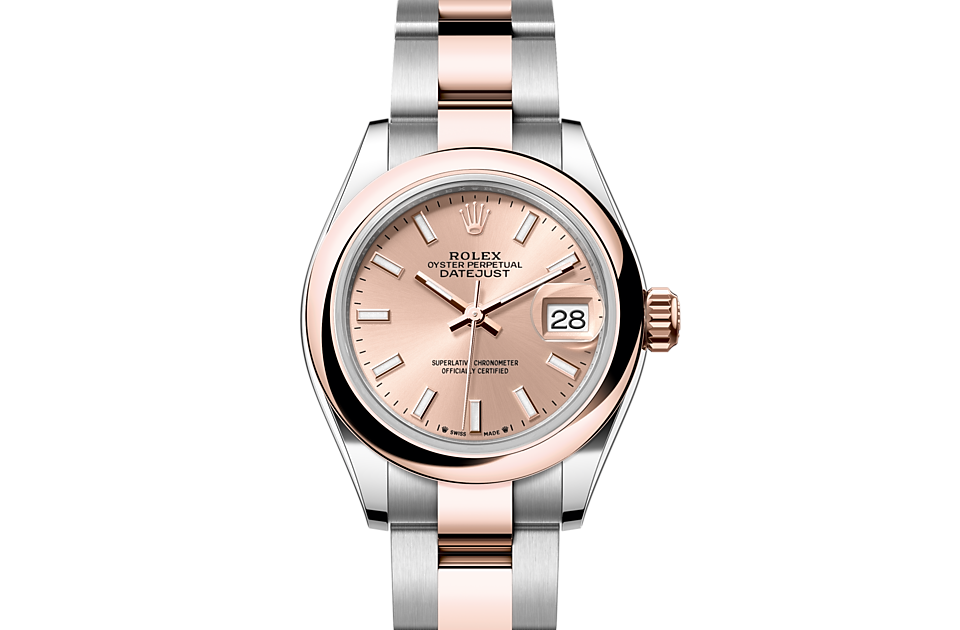 Rolex Lady-Datejust in Oystersteel and gold m279161-0024 at Reeds Jewelers
