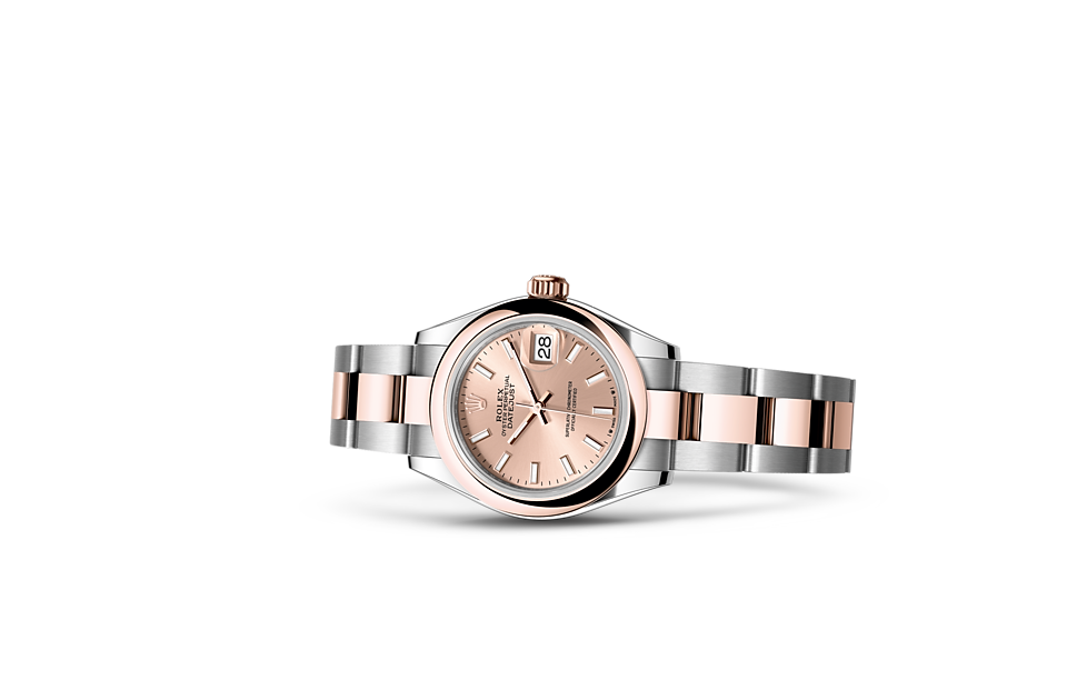 Rolex Lady-Datejust in Oystersteel and gold m279161-0024 at Reeds Jewelers