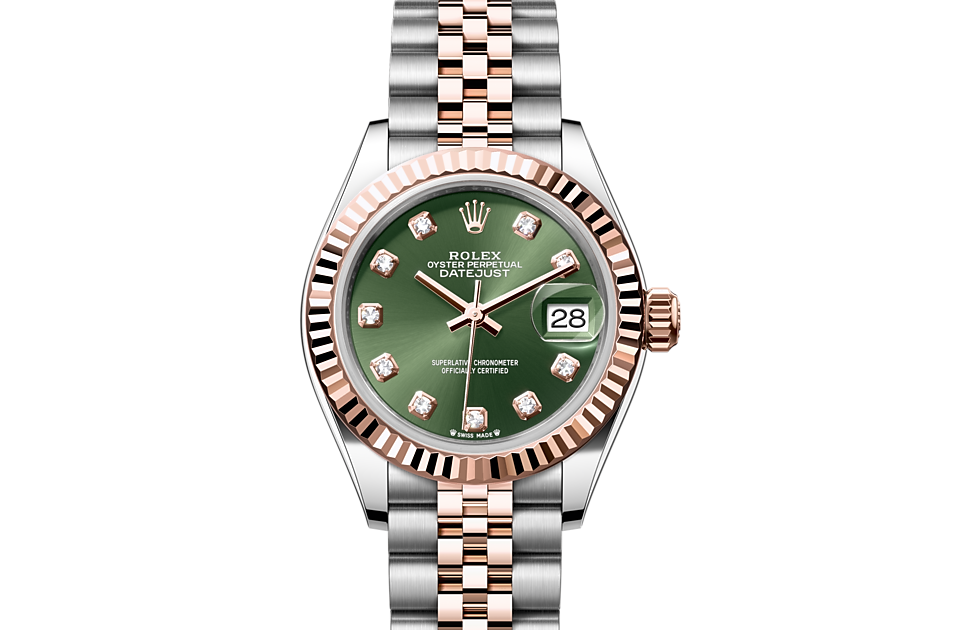 Rolex Lady-Datejust in Oystersteel and gold m279171-0007 at Reeds Jewelers