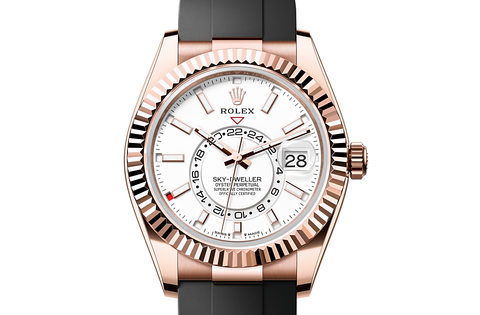 Rolex Sky-Dweller in Gold m336235-0003 at Reeds Jewelers