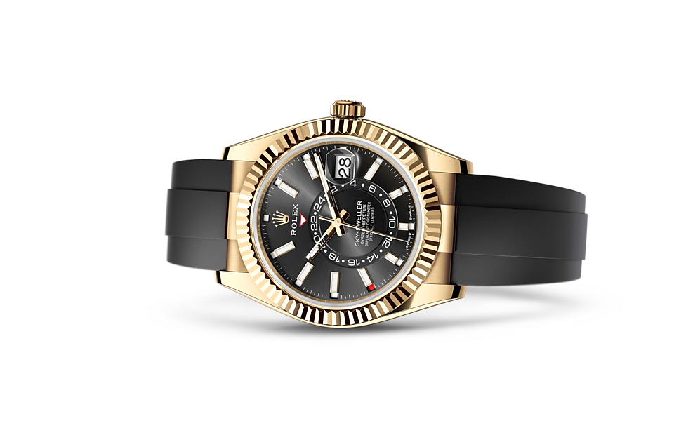 Rolex Sky-Dweller in Gold m336238-0002 at Reeds Jewelers