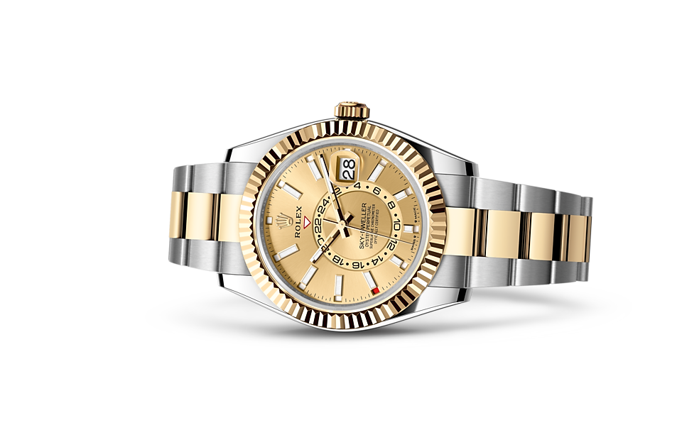 Rolex Sky-Dweller in Oystersteel and gold m336933-0001 at Reeds Jewelers