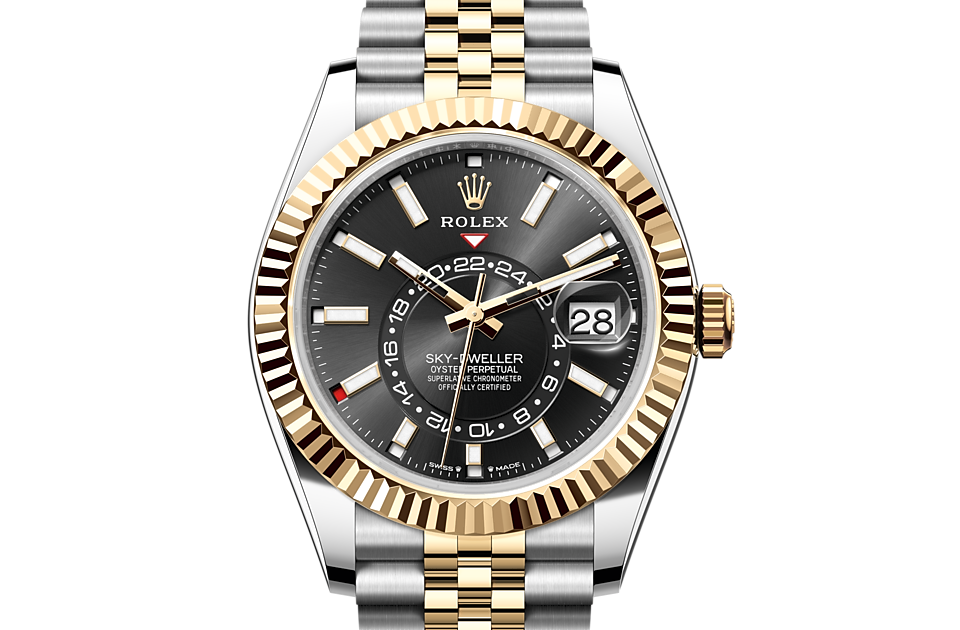 Rolex Sky-Dweller in Oystersteel and gold m336933-0004 at Reeds Jewelers
