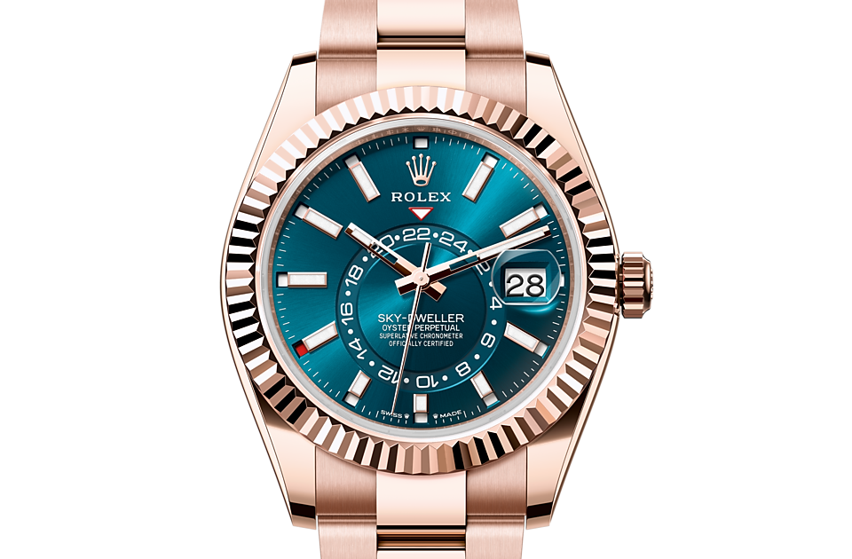 Rolex Sky-Dweller in Gold m336935-0001 at Reeds Jewelers