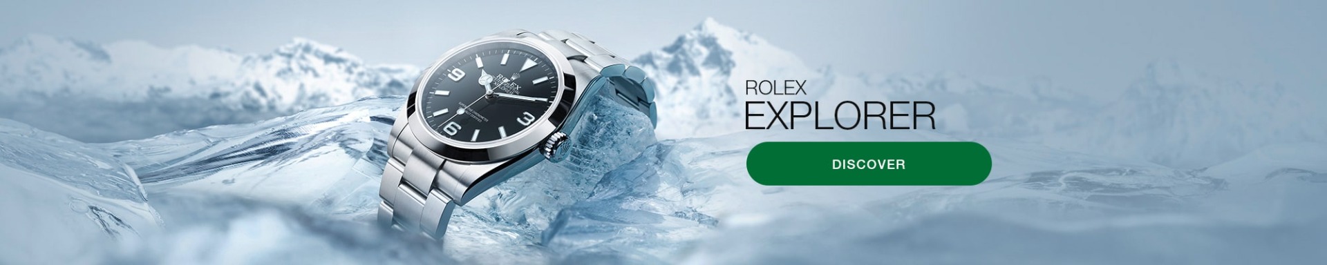 ROLEX New Watches 2023 Banner