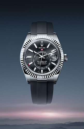 Rolex Sky-Dweller new watches at Reeds Jewelers in Mayfaire Town Center