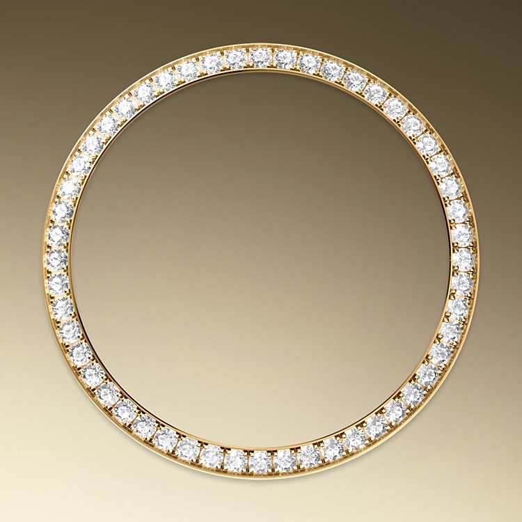 Diamond-set bezel