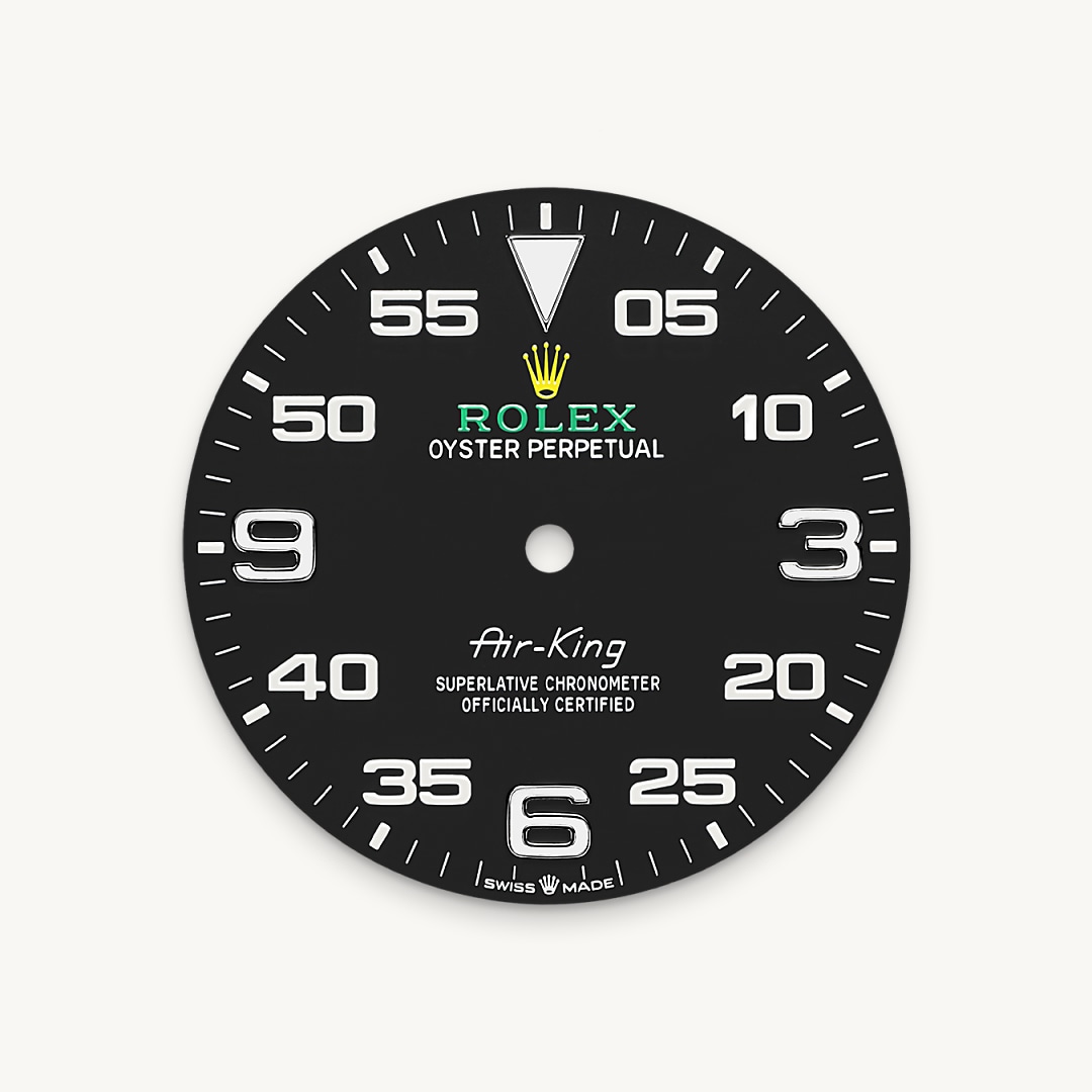Black dial